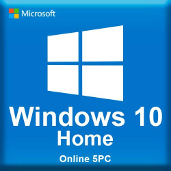 Microsoft Windows 10 Home Online 5PC