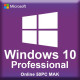 Microsoft Windows 10 Professional Online 50PC MAK