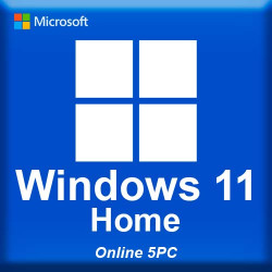 Microsoft Windows 11 Home Online 5PC