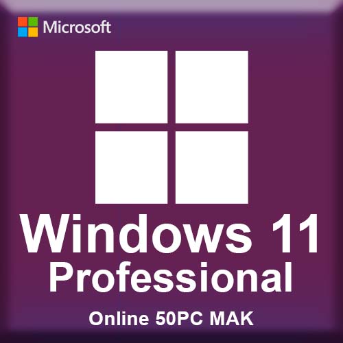 Microsoft Windows 11 Professional Online 50PC MAK